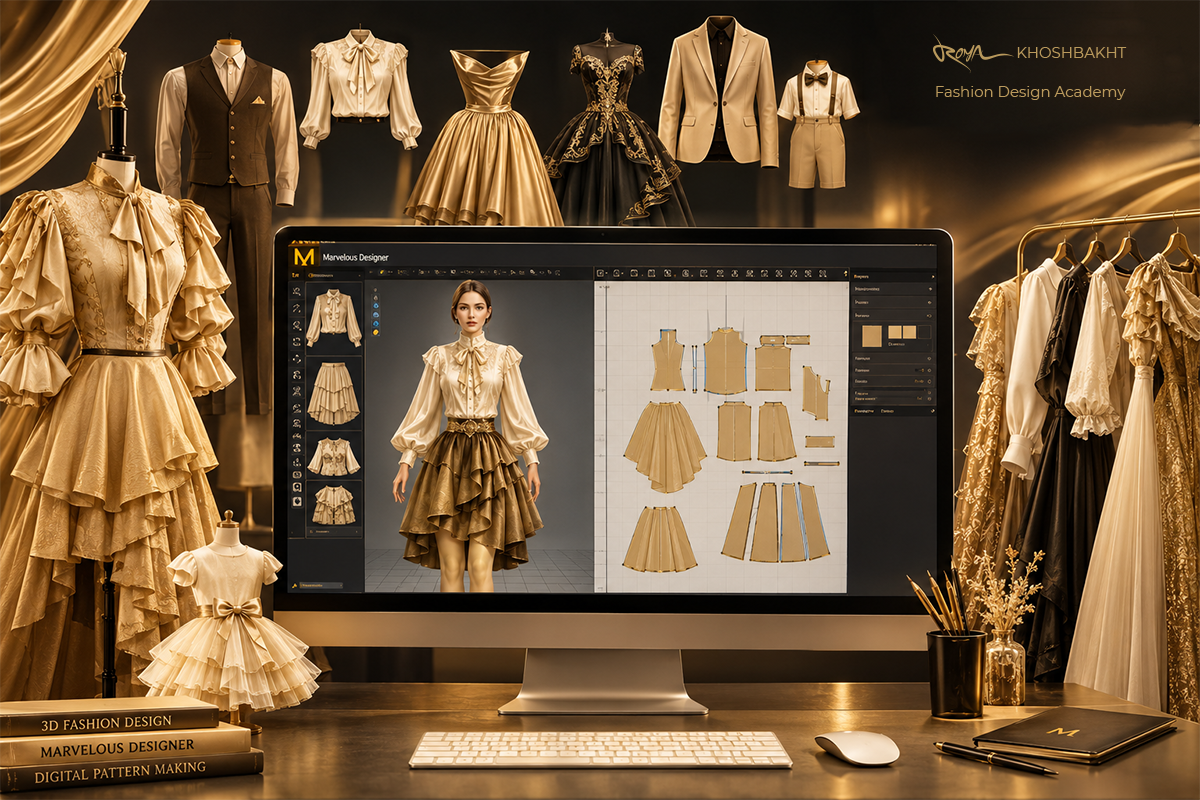 Marvelous Designer چیست و نمونه لباس های طراحی شده با نرم افزار مارولوس دیزاینر